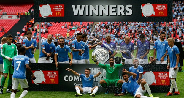 Community Shield: encore un titre pour Manchester City