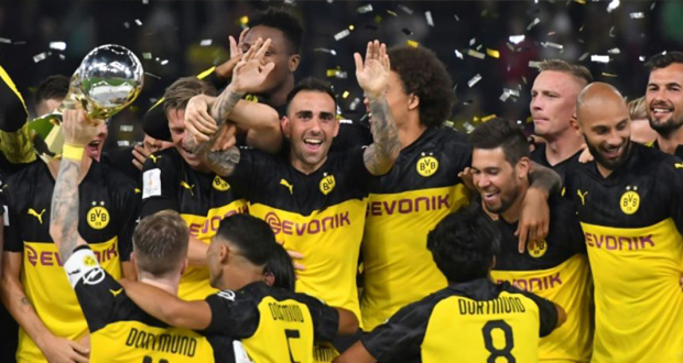 Supercoupe d’Allemagne: Dortmund bat Munich et affiche ses ambitions