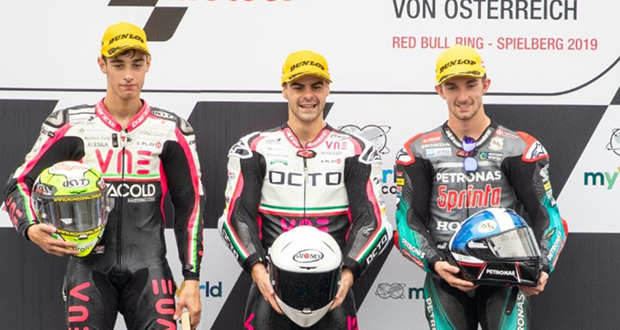 Moto3: Victoire en forme de rédemption pour Romano Fenati au GP d’Autriche