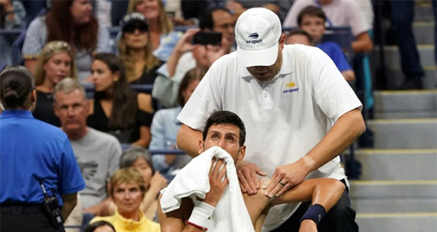 US Open: Djokovic se qualifie pour le 3e tour malgré une épaule douloureuse