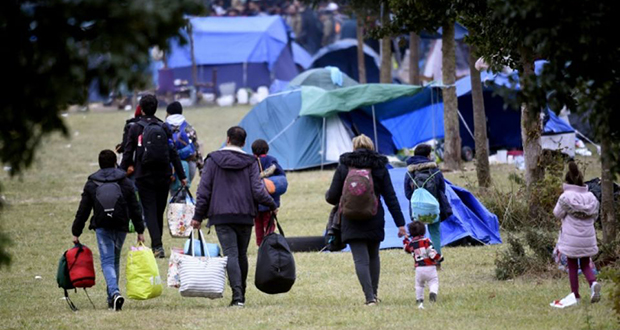 Nouvelle évacuation du campement de migrants de Grande-Synthe
