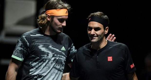 Masters: Tsitsipas bat Federer et se qualifie pour la finale