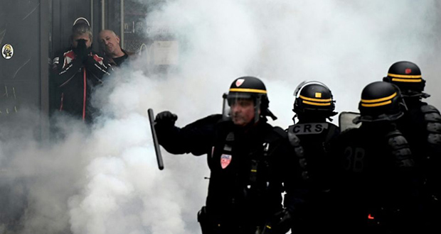 Premier procès d’un policier pour des violences contre des «gilets jaunes» à Paris