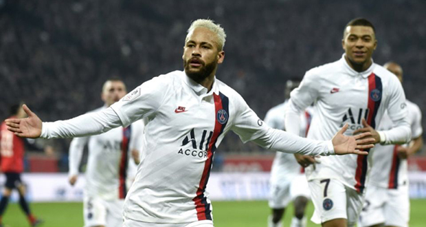 L1: Neymar à fond la forme, le Paris SG trop fort pour Lille