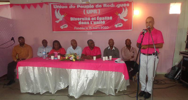 Franceau Grandcourt lance l’Union du peuple de Rodrigues