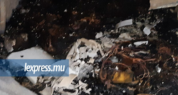 Incendie au Morne: deux corps calcinés retrouvés