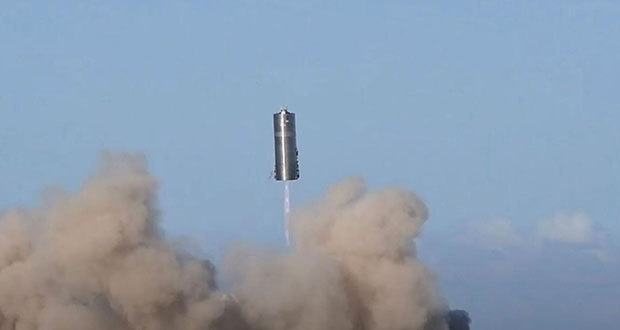 SpaceX fait voler un nouveau prototype de sa future fusée pour Mars