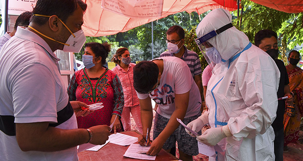 Coronavirus: l'Inde franchit la barre des six millions de cas
