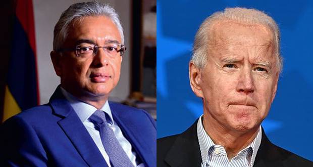 Félicitations à Joe Biden: Pravind Jugnauth renouvelle l’offre de bail pour Diego Garcia