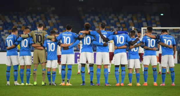 C3: au «stade Maradona», Naples gagne en souvenir de son N.10