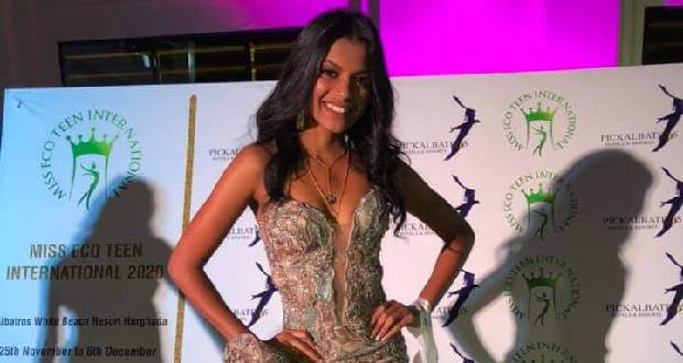 Concours de beauté: Kimberley Justin dans le Top 10 de Miss Eco Teen