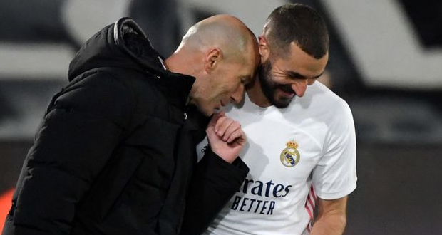 Sextape: Zidane espère que «ça va se régler rapidement» pour Benzema