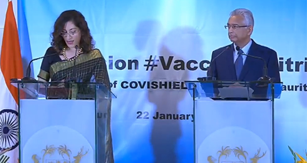 Live: Pravind Jugnauth réceptionne les vaccins indiens anti-Covid-19