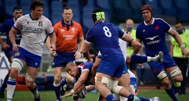 Rugby: la France surclasse l'Italie (50-10) en ouverture du Tournoi des six nations