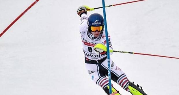 Ski alpin: Pinturault 4e, Noël meilleur temps de la première manche du slalom de Kranjska Gora