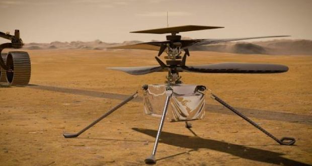 Première tentative de vol d'un hélicoptère sur Mars début avril, annonce la Nasa