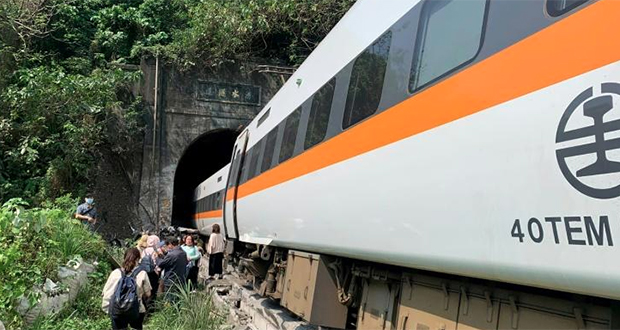 Déraillement d'un train à Taïwan: au moins 41 morts