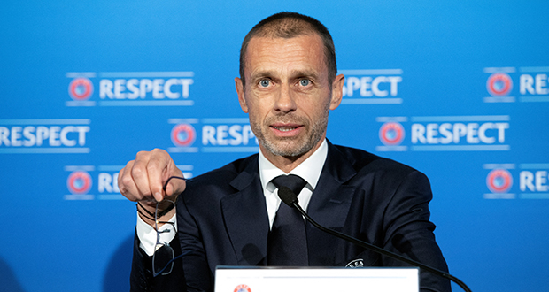 Super Ligue: le président de l'UEFA veut «rebâtir l'unité» du foot européen