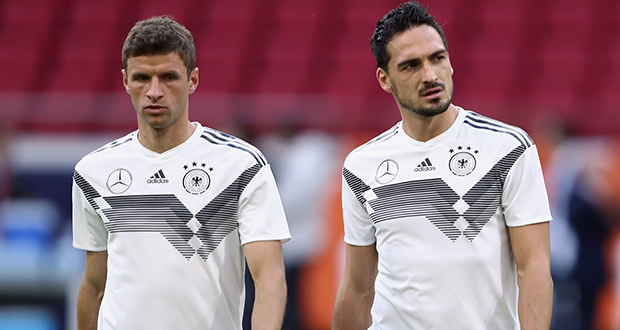 Football: L'Allemagne avec Müller et Hummels contre le Danemark