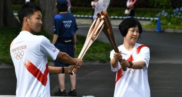 Le relais de la flamme olympique partiellement à huis clos à Tokyo
