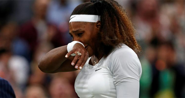 Wimbledon: Serena Williams abandonne au 1er tour sur blessure