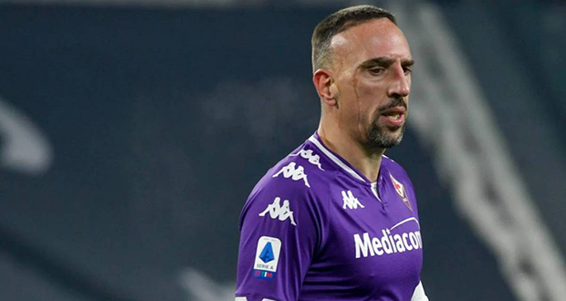 Serie A: c'est terminé pour Ribéry à la Fiorentina