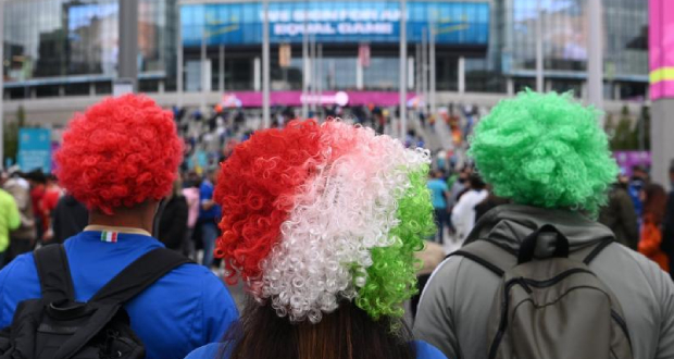 Euro: un millier de supporters italiens pourront faire le voyage à Wembley