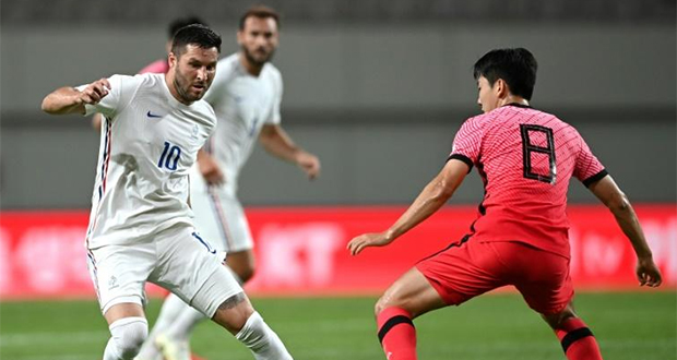 Les Bleus s'imposent contre la Corée du Sud en match préparatoire aux JO