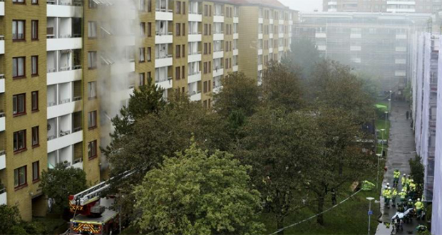 Suède: 16 blessés dans une explosion à Göteborg, la piste criminelle envisagée
