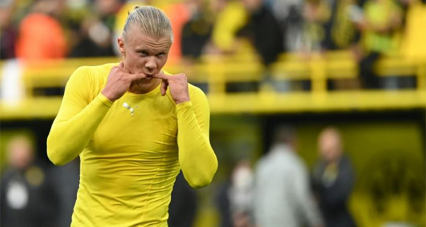 Bundesliga: Haaland inarrêtable, Dortmund seul en tête