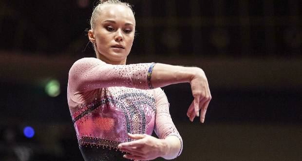 Gym: sans Biles, Melnikova sacrée championne du monde du concours général