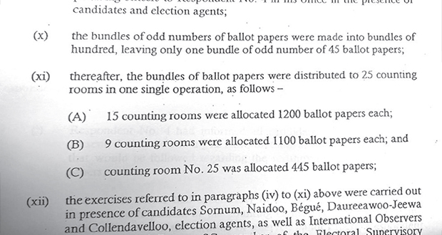 Pétition électorale au n°19: le calcul qui a fait capituler la commission électorale