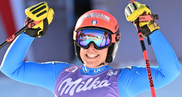 Ski alpin: Brignone gagne le super-G de Zauchensee