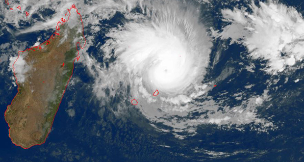 Un avertissement de cyclone de classe 4 est en vigueur à Maurice