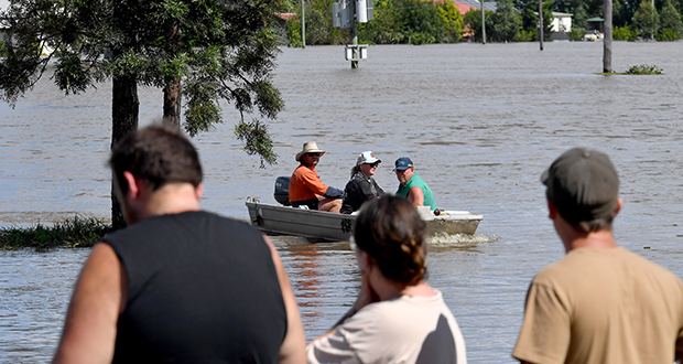 Inondations en Australie: 200 000 personnes priées d'évacuer