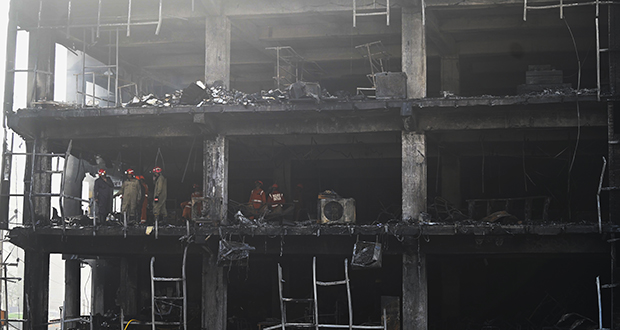 27 morts dans un incendie à New Delhi, selon les services de secours