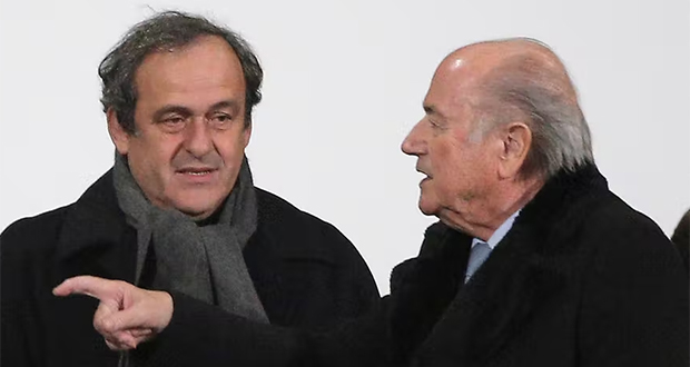 Fifa: un an et huit mois de prison avec sursis requis contre Platini et Blatter
