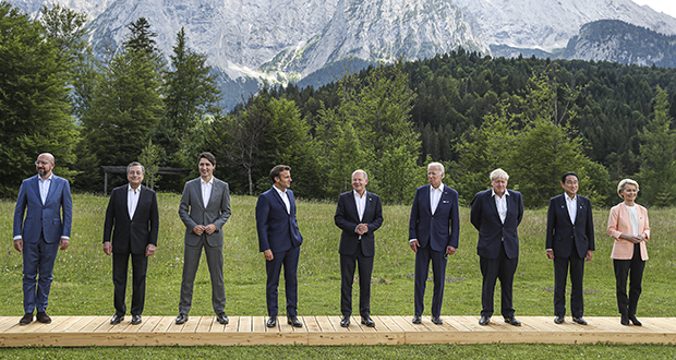 Biden, Macron, Johnson et Scholz vont discuter du nucléaire iranien au G7