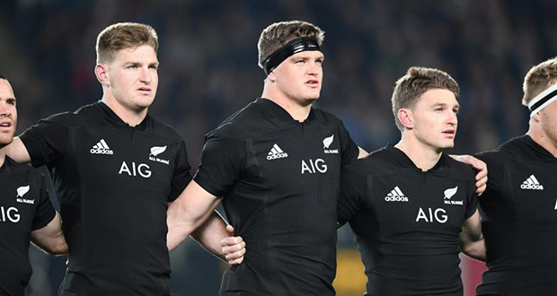 Rugby: les All Blacks avec un nouveau et les trois frères Barrett contre l'Irlande