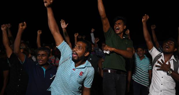 Sri Lanka: le président démissionne, fin des occupations de bâtiments publics