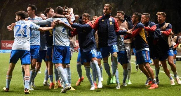 Ligue des nations: l'Espagne rejoint la finale à quatre après sa victoire au Portugal (1-0)