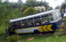 Plaine-Champagne : Un autobus bondé d’excursionnistes plonge dans un ravin.