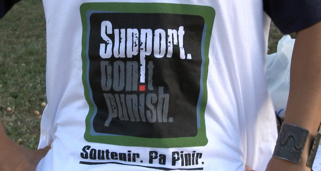 Face aux toxicomanes: Support. Don’t punish