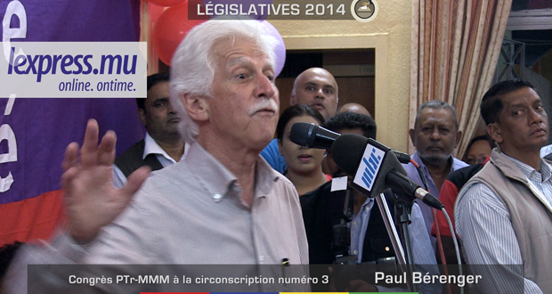 A Roche-Bois: Paul Bérenger s’en prend au DPP et défend la MBC