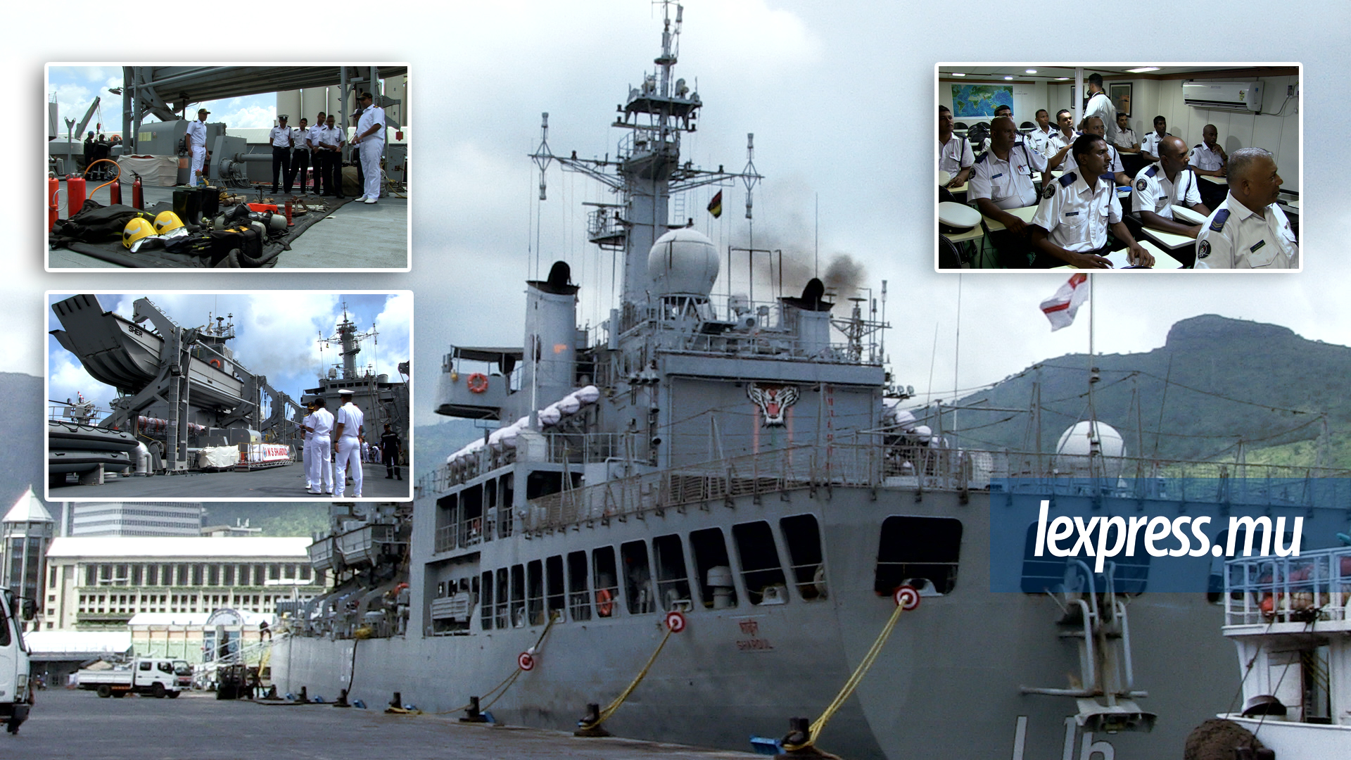 Sécurité maritime: l’INS Shardul en patrouille dans nos eaux