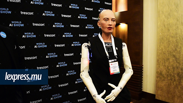 World AI Show : Sophia, l’humanoïde a conquis son public