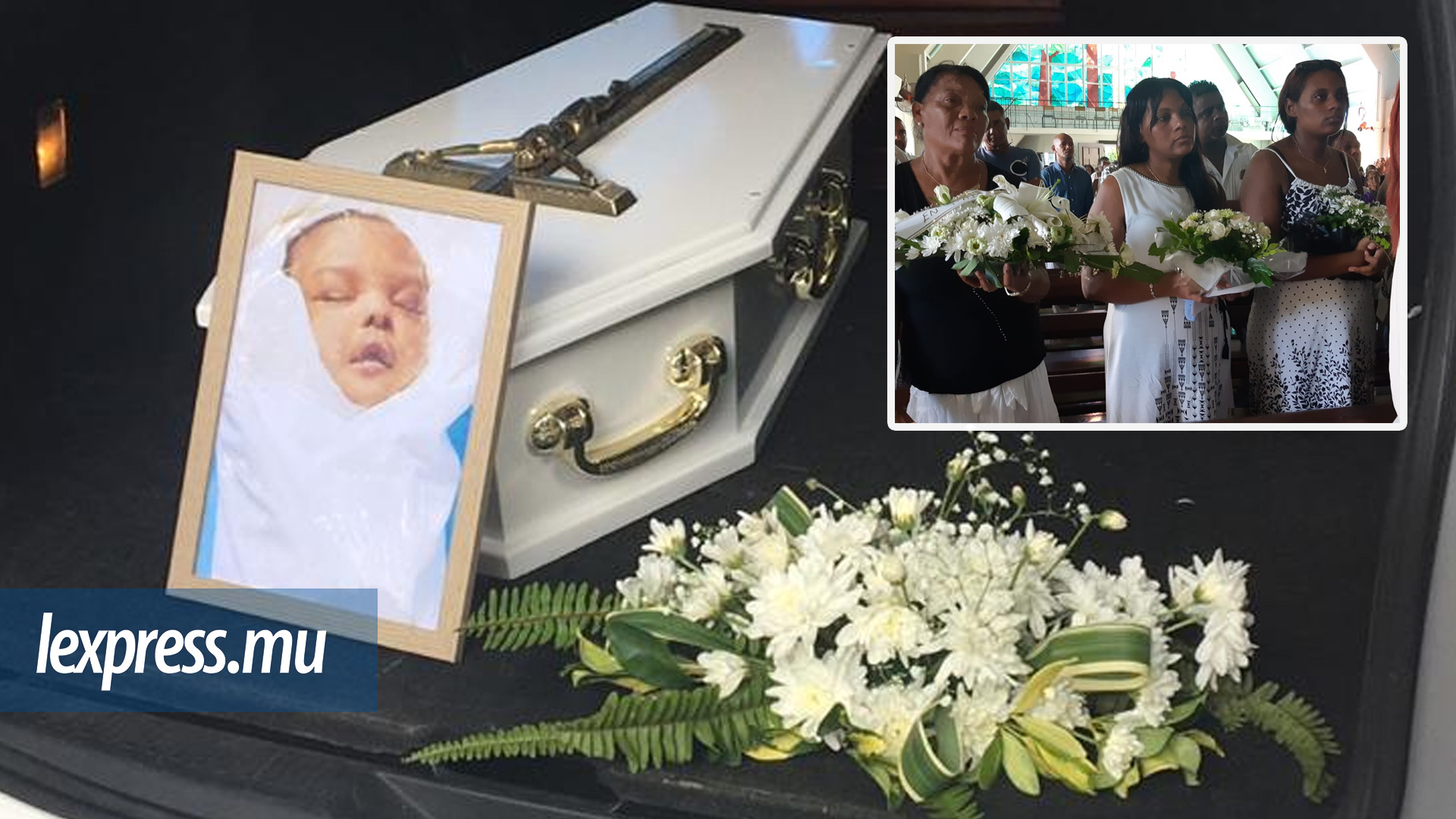 Inhumation de Marie-Cléa Papillon: émouvant adieu à une petite ange