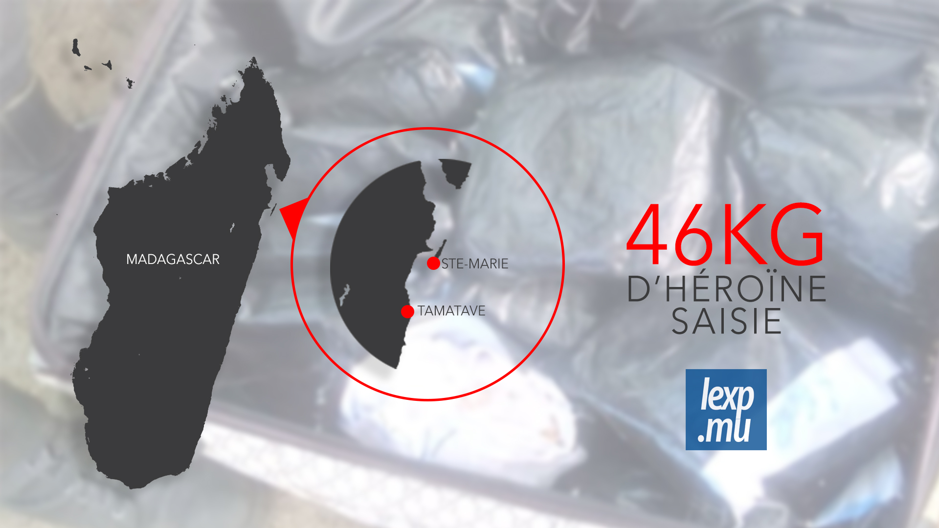 L'affaire des 46kg d'héroïne: voici comment la drogue a été saisie à Madagascar