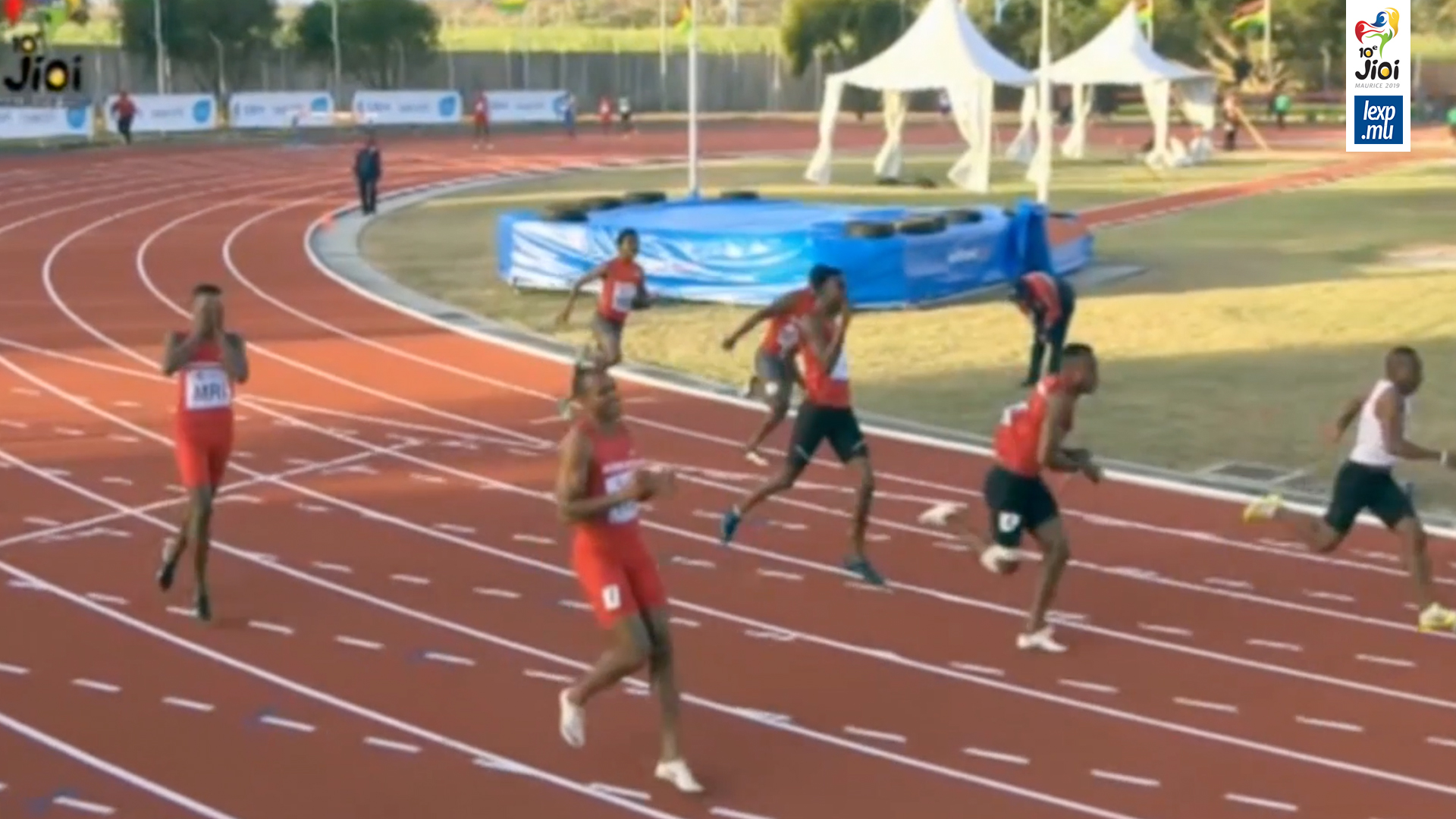 JIOI 2019 - Relais 4 X 100 m homme: Maurice disqualifié, Madagascar s’impose