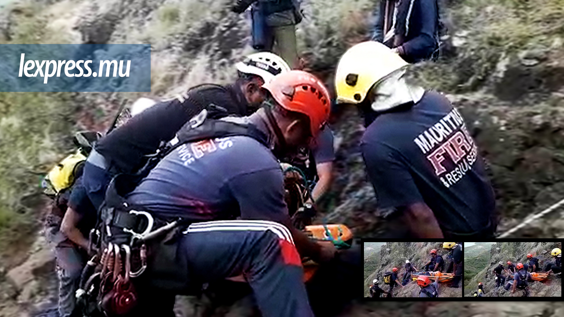 Montagne Le Morne: une ado de 14 ans secourue après une chute 